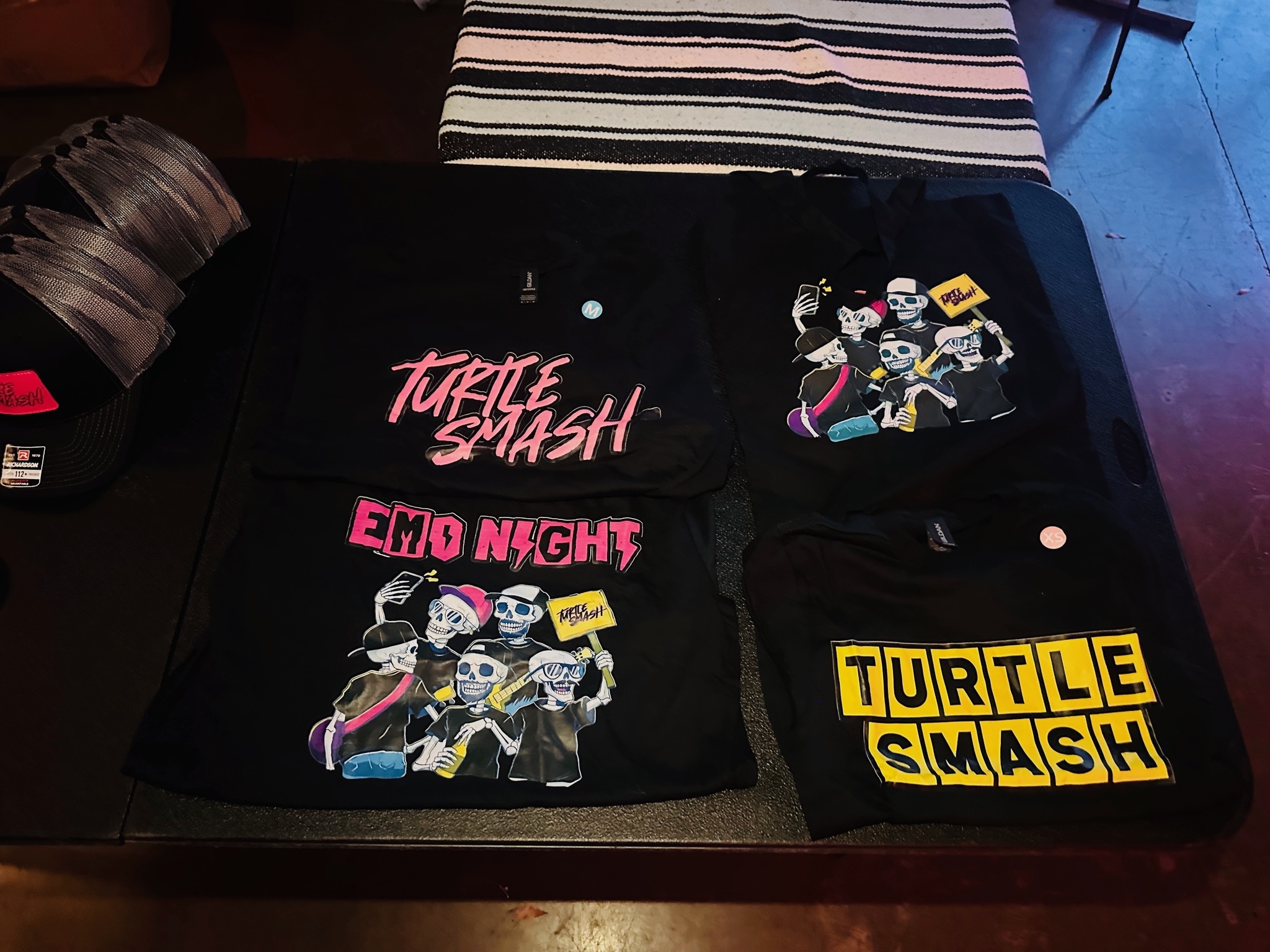 Turtle Smash merch